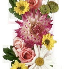 Схема вышивки «Цветы»