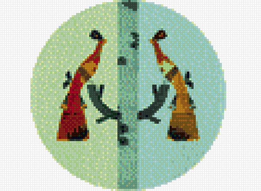 Птички - птицы, картинка, павлин - предпросмотр