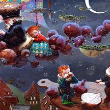 Схема вышивки «сказка»