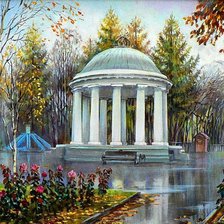 Схема вышивки «Серия "Пейзажи"»