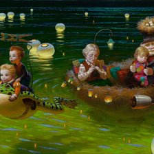 Схема вышивки «сказка»