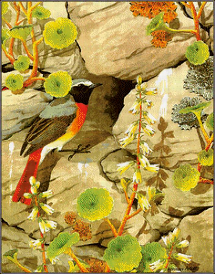 Серия "Птицы" - пейзаж, птицы - предпросмотр