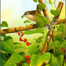 Схема вышивки «Серия "Птицы"»