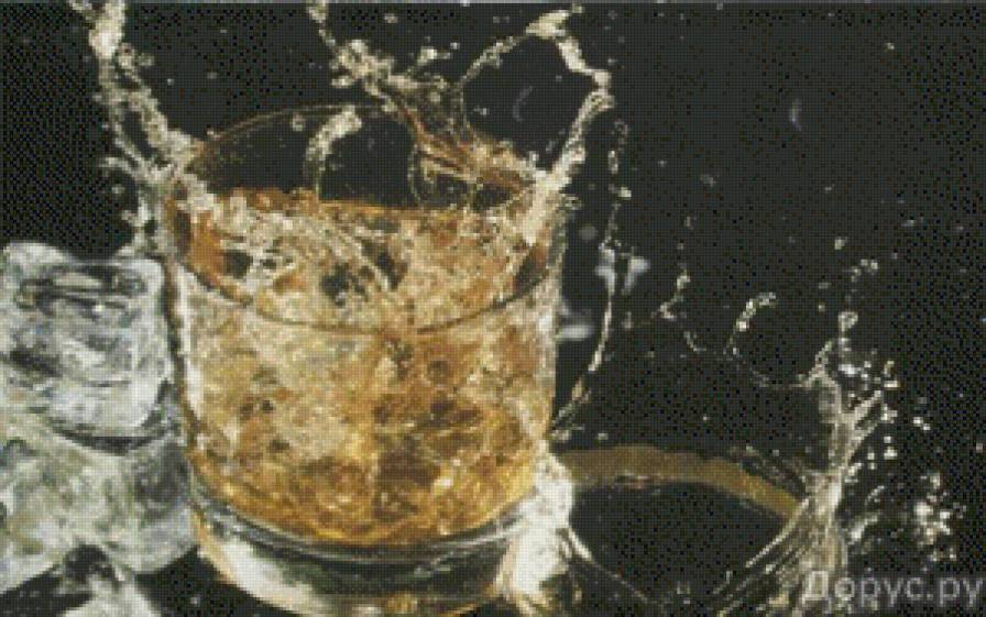 Брызги. - бокал, брызги, стекло, в бар, на кухню - предпросмотр