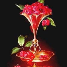 Схема вышивки «Ягодный коктейль ))»