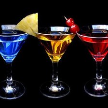 Схема вышивки «Цветные коктейли.»