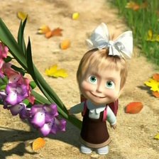 Схема вышивки «Маша»