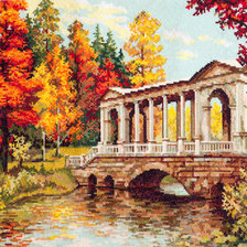 Схема вышивки «Золотая осень»