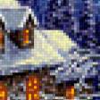 Предпросмотр схемы вышивки «зимний вечерок» (№479474)