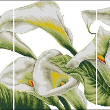 Схема вышивки «Триптих"Калы"»