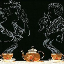 Схема вышивки «Чайная церемония»