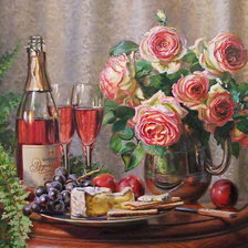 Схема вышивки «натюрморт»