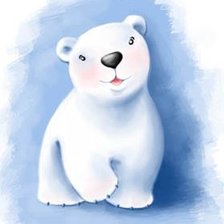 Схема вышивки «Мишка»