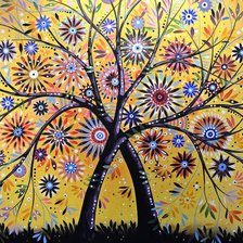 Схема вышивки «Дерево»