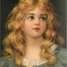 Схема вышивки «девочка»