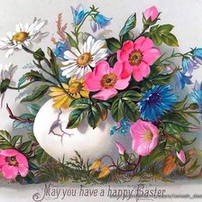 Схема вышивки «букет»