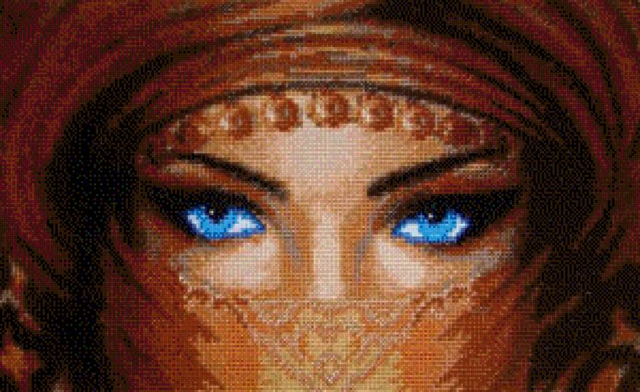 взгляд - взгляд, картина, женщины, картины - предпросмотр