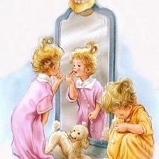 Схема вышивки «Красотка!»