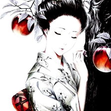 Схема вышивки «женский образ»