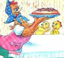 Схема вышивки «Курочка Ряба 3»