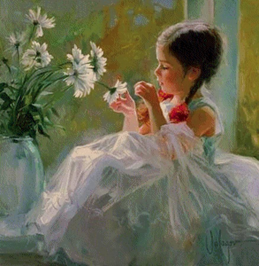 №480432 - люди, растение, цветы, девочка, дети - предпросмотр