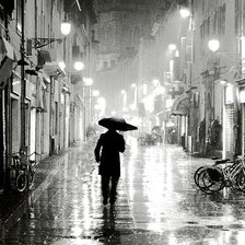 Схема вышивки «дождливая погода»