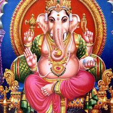 Схема вышивки «Ганеша»