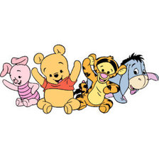 Схема вышивки «винни»