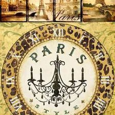 Схема вышивки «Часы»