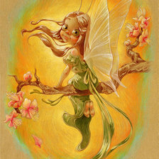 Схема вышивки «Фея»