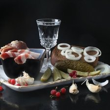 Схема вышивки «Закусочка»