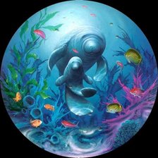 Схема вышивки «Подводный мир»