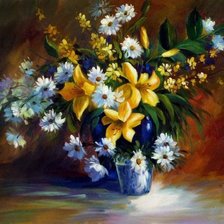 Схема вышивки «букет»