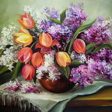 весенний букет