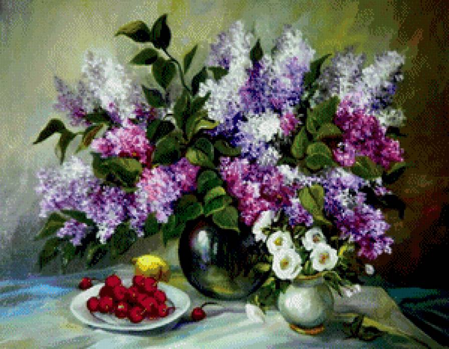 букет сирени - цветы - предпросмотр