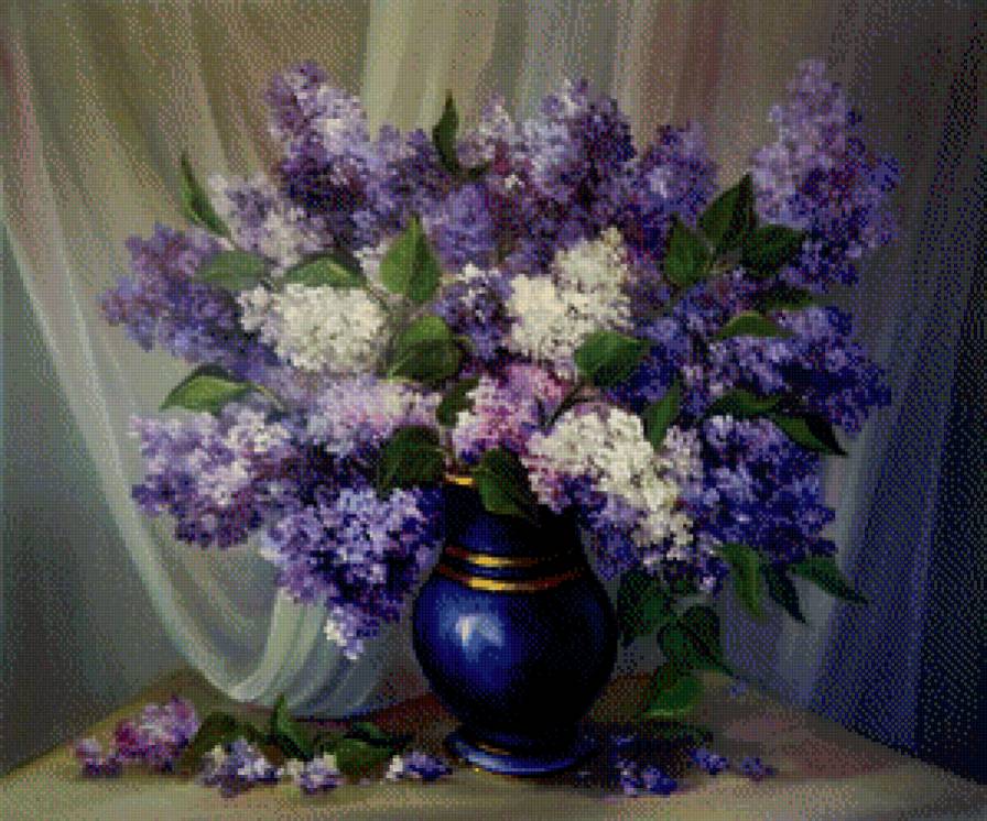 букет сирени - цветы - предпросмотр