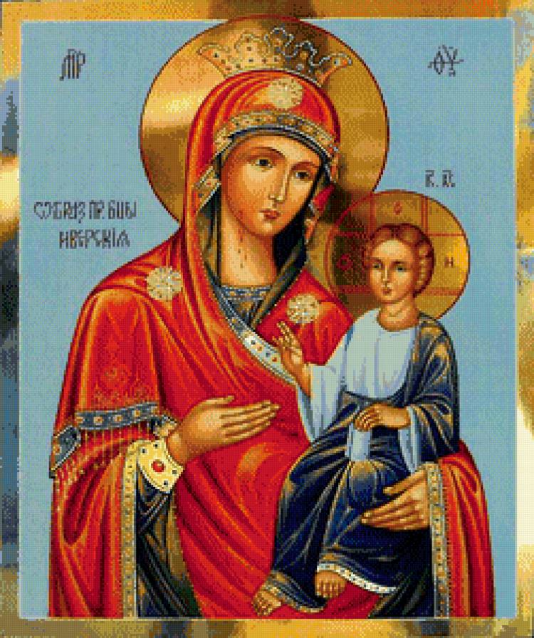 Икон Иверской Божьей матери - предпросмотр