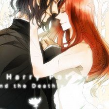 Схема вышивки «аниме свадьба»