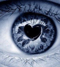 Схема вышивки «глаз»