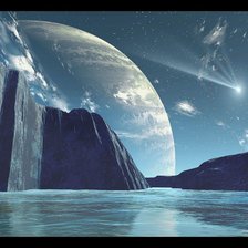 Схема вышивки «На краю земли»