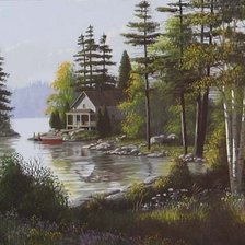 Схема вышивки «Серия "Пейзажи"»