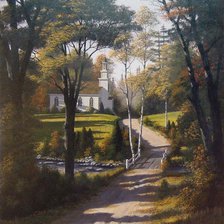 Схема вышивки «Серия "Пейзажи"»