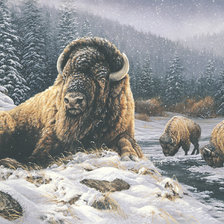 Схема вышивки «Серия "Пейзажи"»