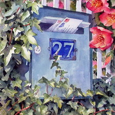 Схема вышивки «Почтовый ящик»