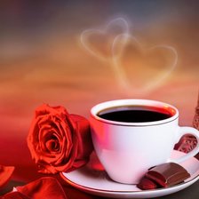 Схема вышивки «чашка»