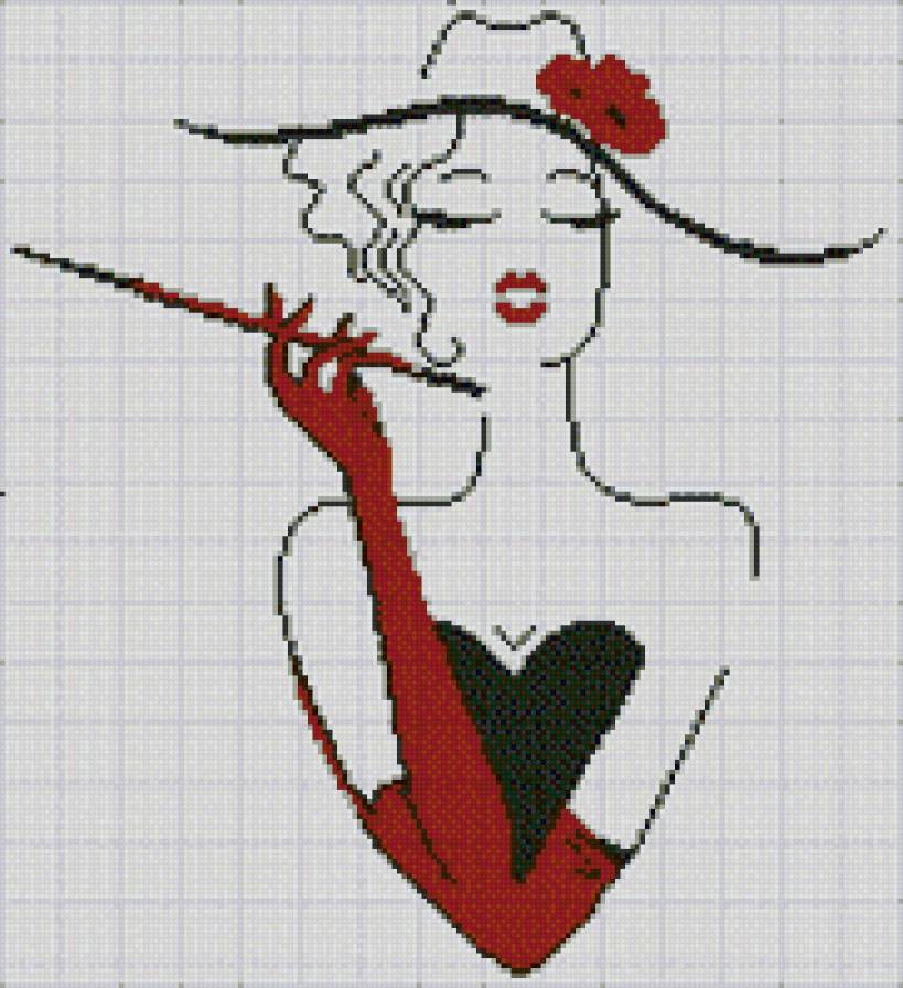 Дама - предпросмотр