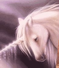 Схема вышивки «Единорог»