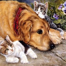 Схема вышивки «друзья»