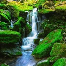 Схема вышивки «Водопад 2»