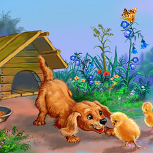 Схема вышивки «серия ,,животные"»